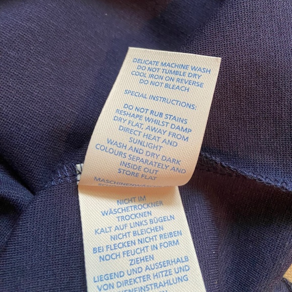 NWOT Boden Knit Dress, 2/4, Dark Blue - Picture 7 of 8